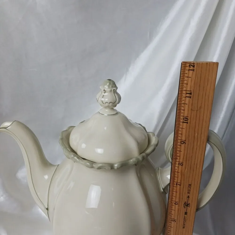 Vintage 1946 Rosenthal Pompadour Germany Coffee Set for 11 w/sugar & creamer